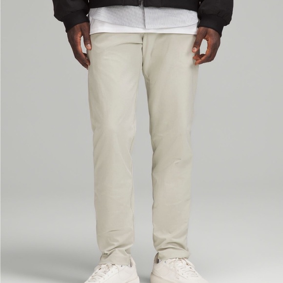 Lululemon Men’s Raw Linen Slim Commission Pants - Picture 1 of 3